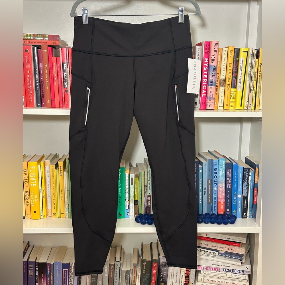 Athleta Cold Weather Tights w/ Zipper Pockets